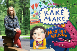Lina Žutautė pristato naują knygą apie Kakę Makę: patarimų joje sulauks ir tėvai