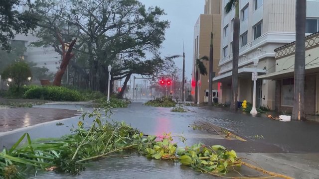 Uraganas, prilyginamas istoriniam įvykiui, pasiekė Floridą: stichinės nelaimės JAV nepamirš daug metų