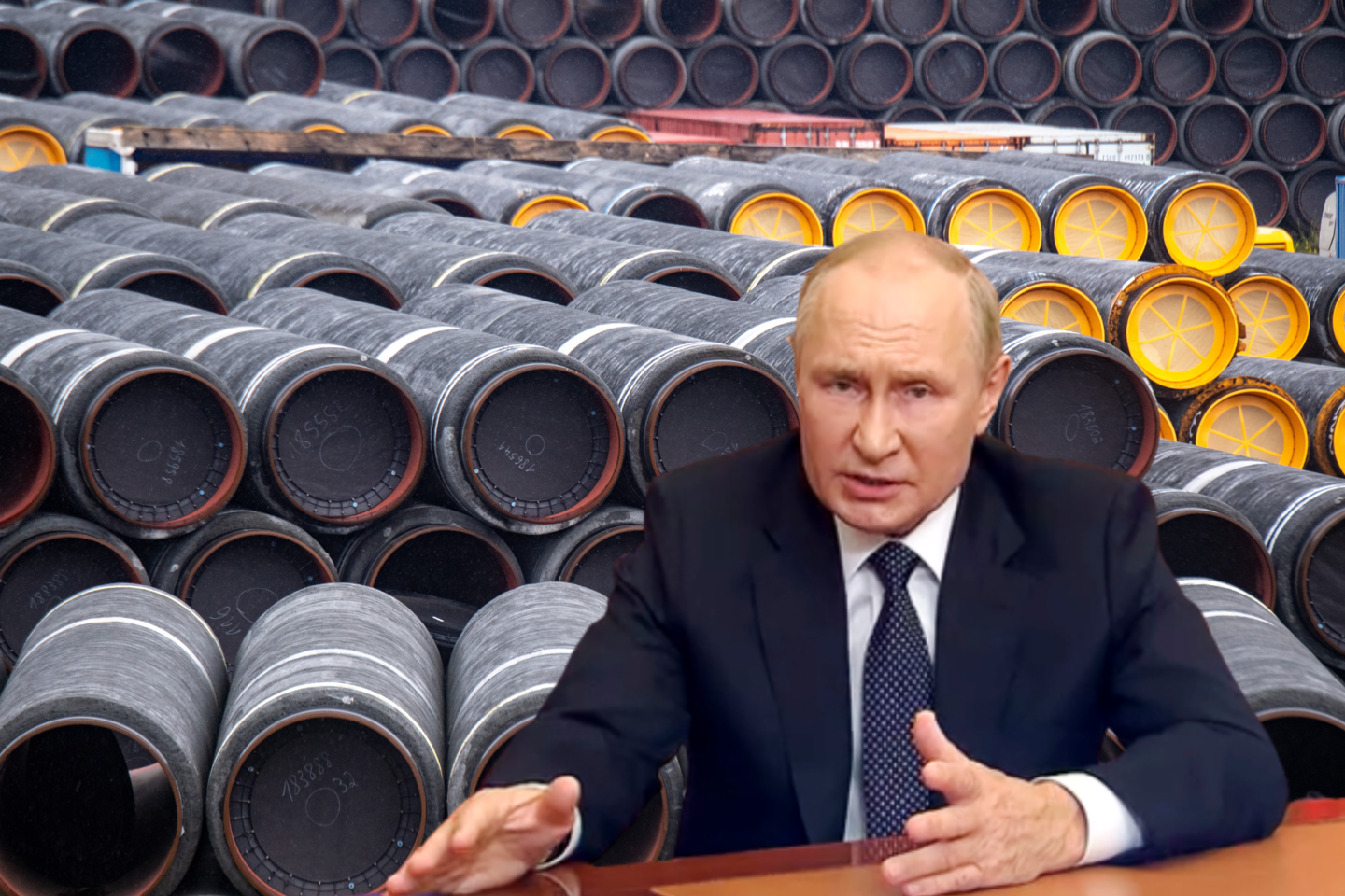  „Nord Stream“ nuotėkiai naudingi V.Putino planui.<br> lrytas.lt montažas.