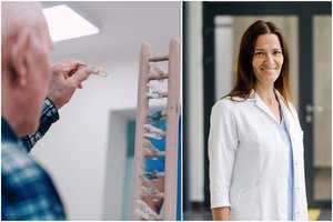 Profesorė atskleidė, kaip po sunkios ligos ant kojų pastatomi net sunkiausi pacientai