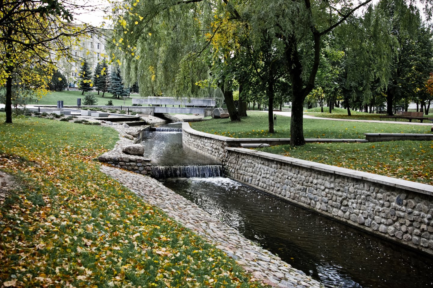 Poezijos parkas Marijampolėje.<br>G.Kandroto nuotr.