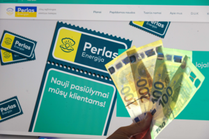 „Perlas Energijos“ klientams renkantis kitus tiekėjus mažėja kompensacijų suma