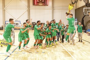 „Kauno Žalgirio“ rankose atsidūrė pirmasis šio sezono salės futbolo trofėjus