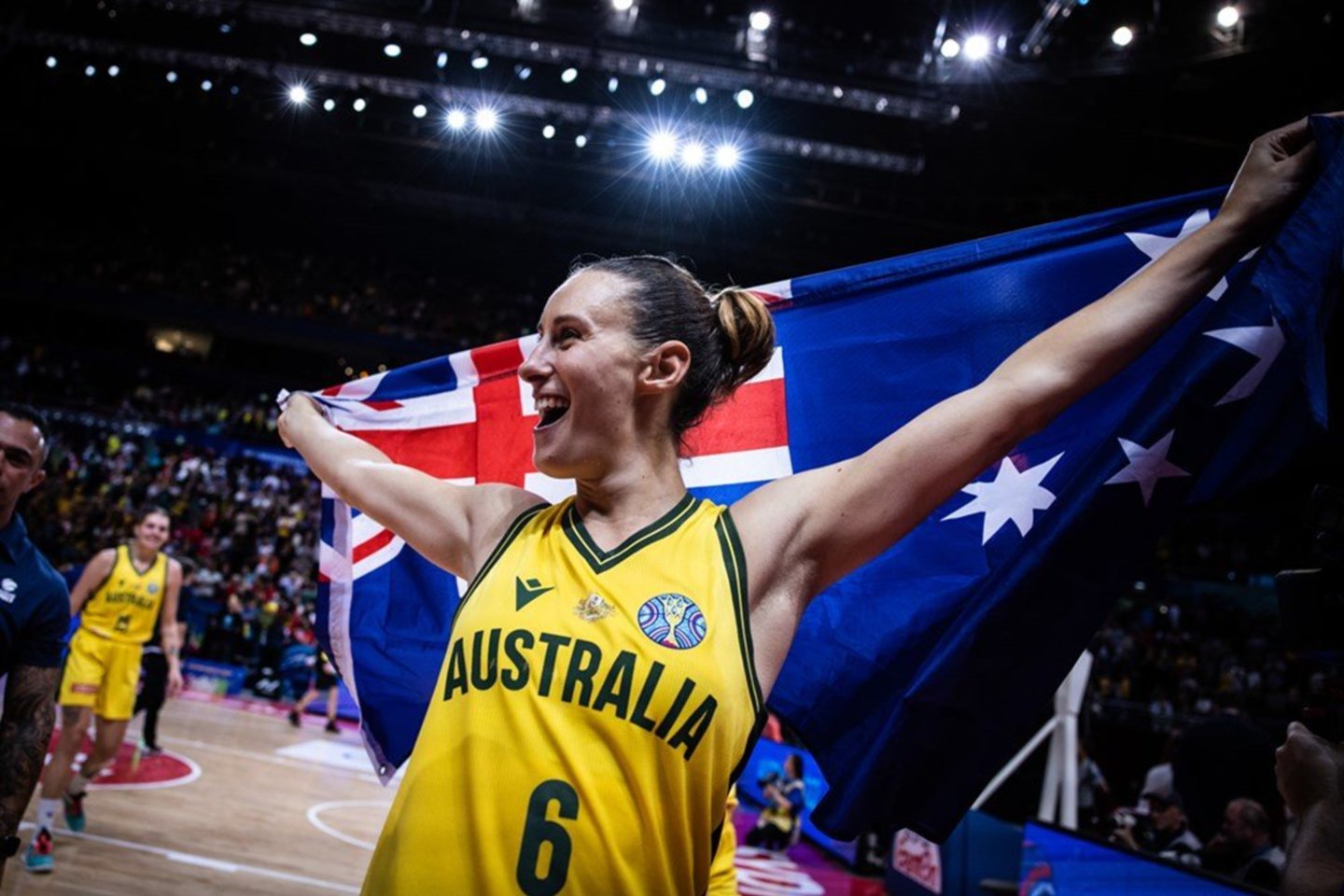  Australės iškovojo bronzos medalius.<br> FIBA nuotr.