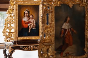 Dubingiuose surasti antirusiški garsaus XIX a. dailininko Kanuto Rusecko paveikslai