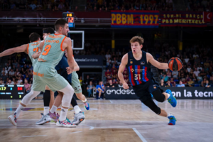 Lietuviškoje Ispanijos klubų dvikovoje – žibėjusio R. Jokubaičio ir „Barcelonos“ pergalė