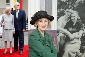 Almą Adamkienę visus metus lydėjo išlaikyta elegancija: didžios šeimos vertybės ir pasaulio pilietės įvaizdis