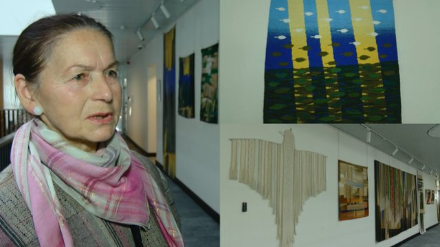 Kauno galerijoje duris atvėrė išskirtinė tekstilės darbų paroda: dėmesį skyrė ir Ukrainai