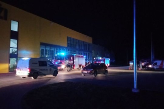 Aliarmas Kėdainiuose: suveikus „Moki veži“ signalizacijai sulėkė visos specialiųjų tarnybų pajėgos