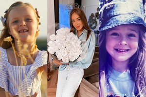 Peržiūrėdama vaikystės nuotraukas V. Siegel-Suodaitė neslėpė nuostabos: „Kaip du vandens lašai“