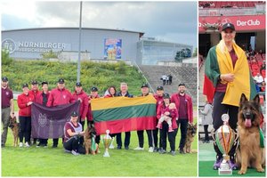 Lietuvos vokiečių aviganių veislynas džiaugiasi sėkme tarptautinėje parodoje Vokietijoje