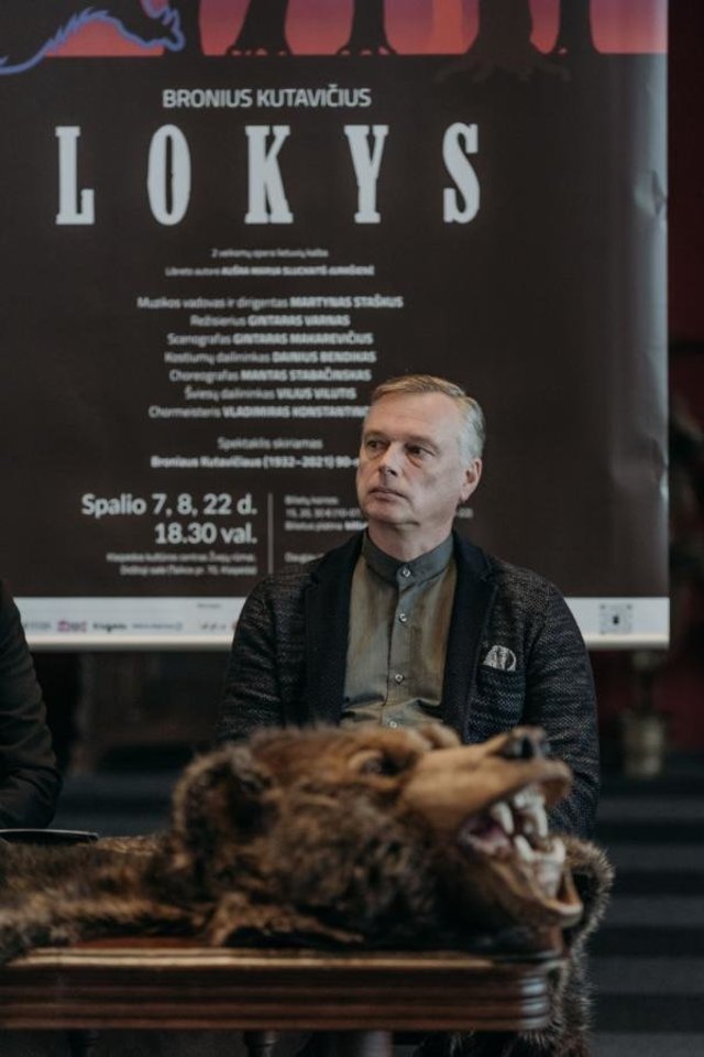 Dirigentas Martynas Staškus. Operos „Lokys“ pristatymas Klaipėdoje.<br>Prokadras.lt nuotr.