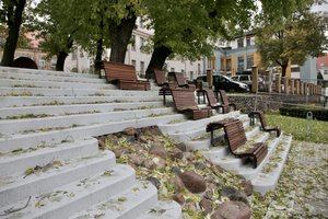Nauja viešoji miesto erdvė bus papuošta MO muziejaus steigėjų pasiūlytomis skulptūromis 