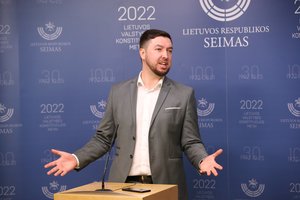 Pristatymo partneriams išvakarėse – V. Mitalo kritika Vyriausybei: biudžeto projekto vis dar nematė