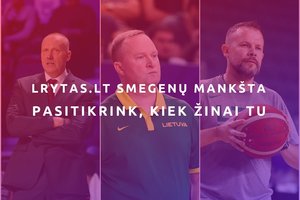 Testas. Ką žinote apie LKL komandų trenerius?
