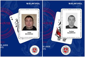Iš 6 Europoje ieškomiausių lietuvių policija išskyrė du – tikisi visuomenės pagalbos