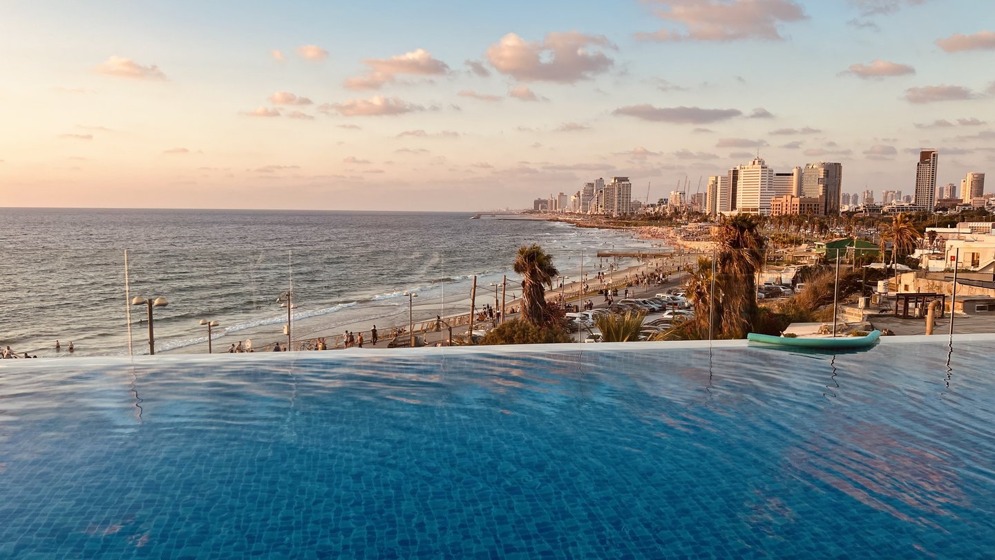  Nuostabieji Tel Avivo saulėlydžiai.<br> Asmeninio albumo nuotr.