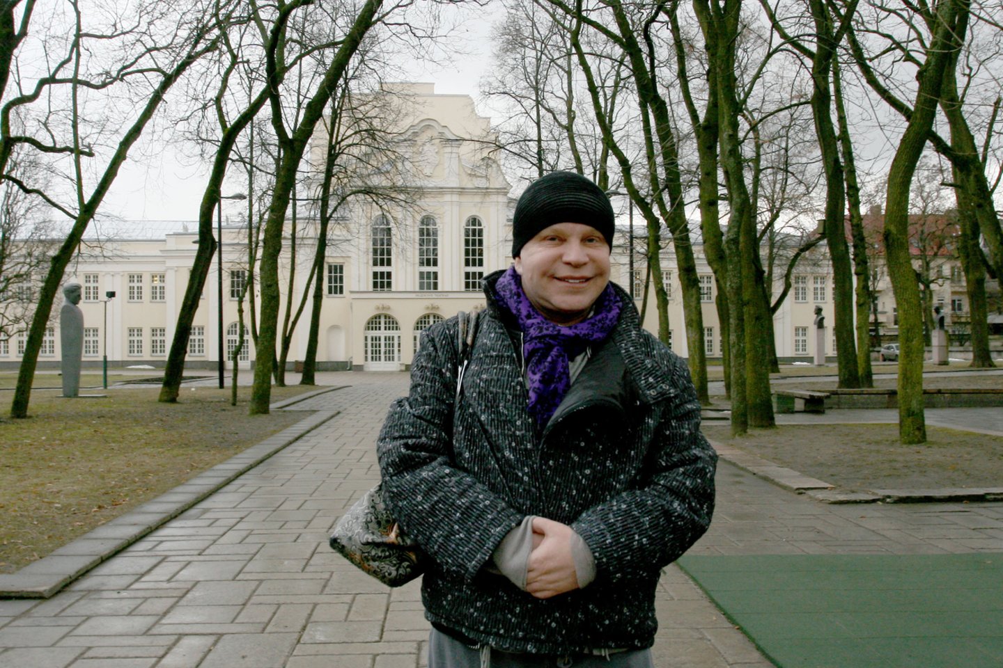  2009-aisiais B.Moisejevas aplankė Kauno valstybinį muzikinį teatrą, kuriame pradėjo šokėjo kelią. <br>M.Patašiaus nuotr.