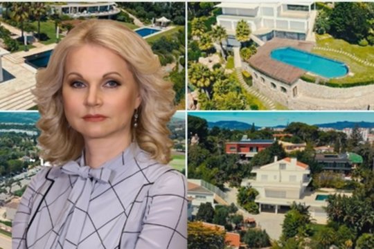 Rusijos vicepremjerės T. Golikovos šeimos nekilnojamojo turto kolekcijoje – įspūdingi pastatai