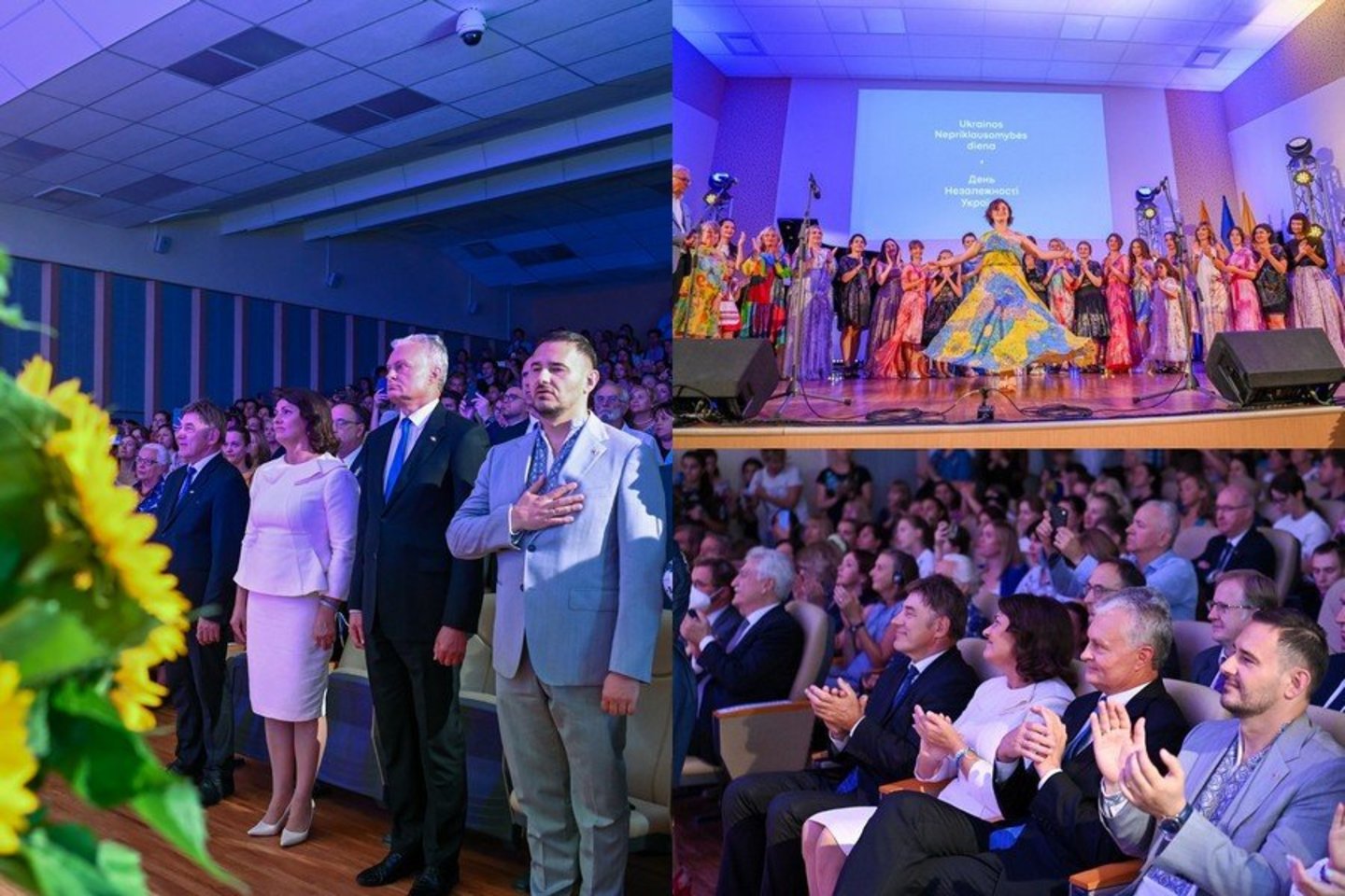 Sostinėje surengtas ypatingas ukrainiečių performansas.
