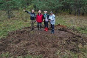 Netikėtas radinys: Anykščių rajone aptiktas akmuo milžinas