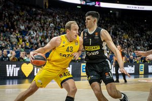 Nuostabaus puolimo dėka ALBA krepšininkai namuose sutriuškino „Partizan“