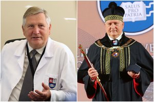 Garsus chirurgas universiteto rektoriumi tapo neįprastu metu: šventę teko nukelti