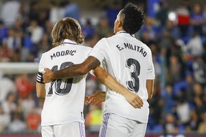 Ispanijoje „Real“ futbolininkai šventė pergalę minimaliu pranašumu