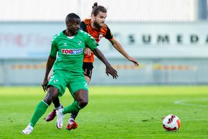 „Kauno Žalgirio“ ir „Hegelmann“ futbolininkai pasidalino po tašką