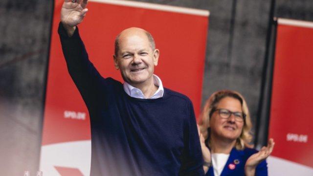 O. Scholzo socialdemokratai iškovojo pergalę regioniniuose rinkimuose