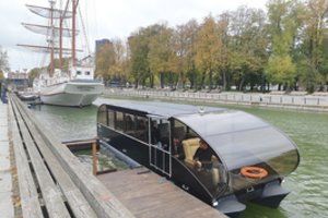 Lietuvoje plaukios elektrinis vandens autobusas: keleiviams bus nebaisūs net vėjai ar šaltesni orai