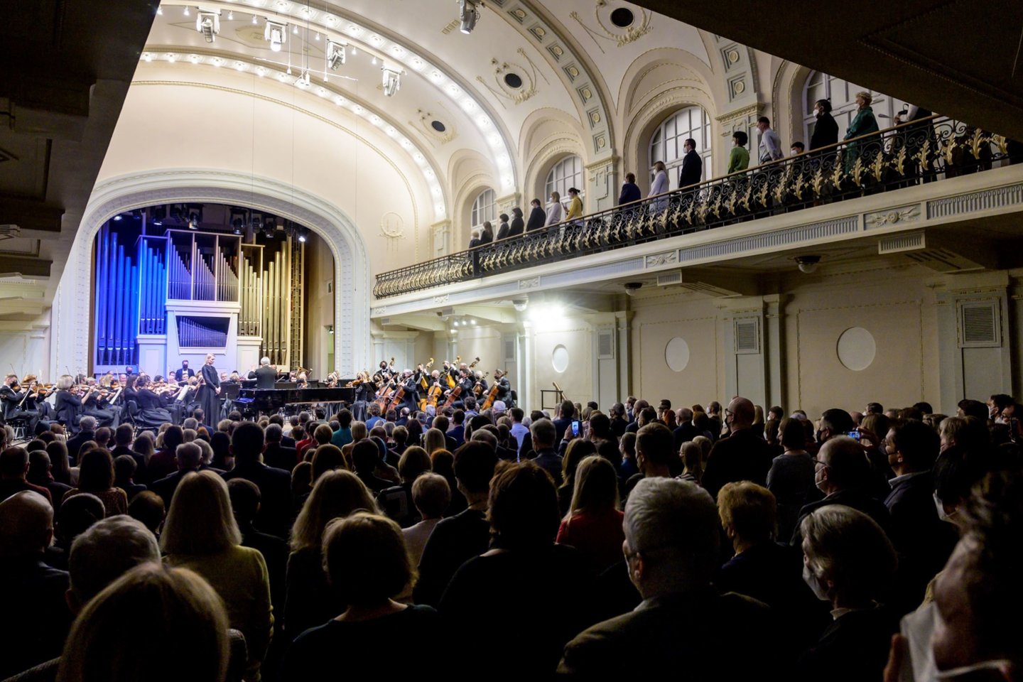  A.Botvinovo koncertas Nacionalinėje filharmonijoje. <br> D.Matvejevo nuotr.