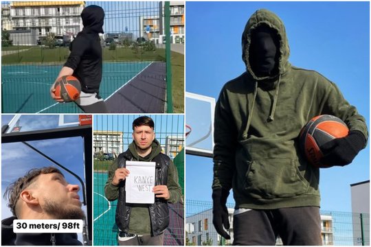 Buvęs LKL krepšininkas pagerino neoficialų pasaulio krepšinio rekordą: ateityje – dar vienas tikslas