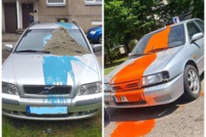 Vilniečius stebina tokie radiniai kieme: „Kažkas žiauriai daro tvarką“