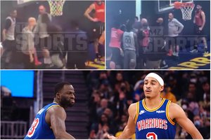 Komandos draugui smūgiavęs D. Greenas grįžta į „Warriors“ rikiuotę