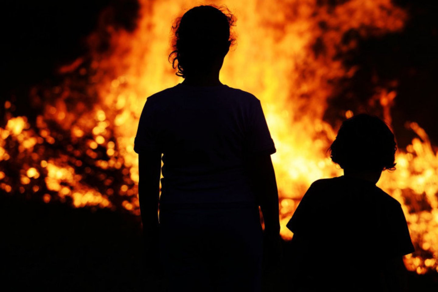  Šiemet Lietuvoje gaisrai nusinešė vieno vaiko gyvybę, dar septyni mažamečiai patyrė traumas.<br> PAGD nuotr.
