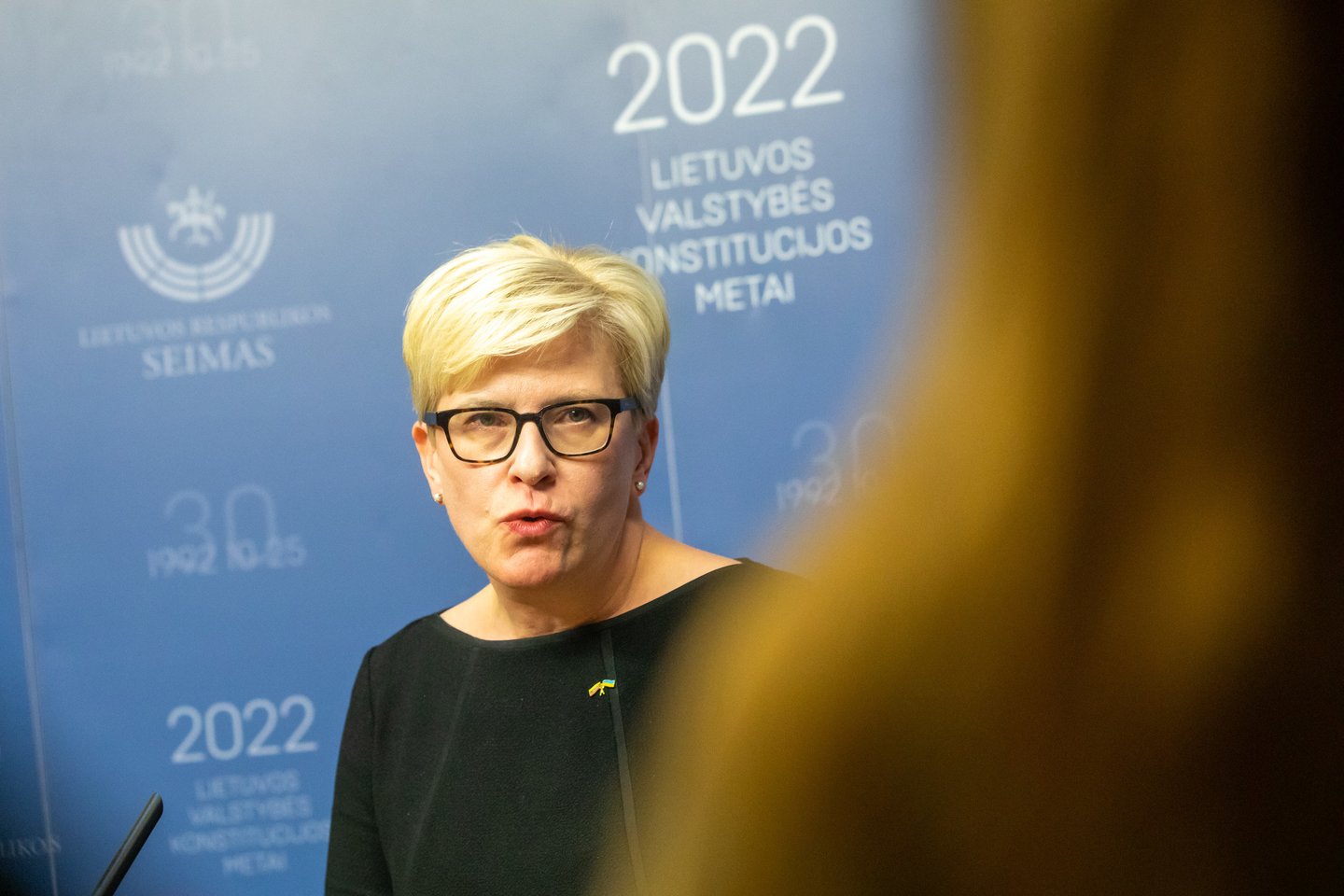 Ministrė pirmininkė Ingrida Šimonytė. <br>Mariaus Morkevičiaus/ELTA nuotr.