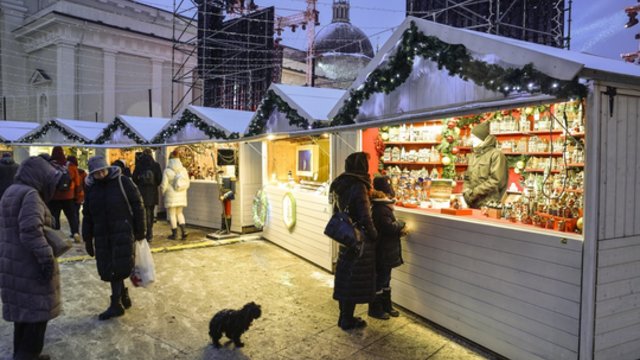 Šiemet Kalėdos Vilniuje bus kitokios: R. Šimašius paaiškino, kodėl nuspręsta palikti tik vieną eglę