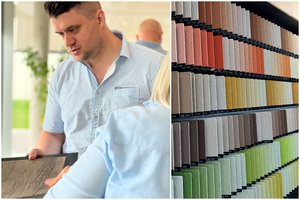 Statybinių medžiagų gamintojas siūlys naujovių klientams: kvies apžiūrėti pavyzdžių ir pasikonsultuoti