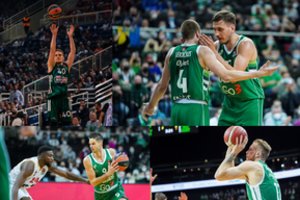 Eurolygos lietuviai: lyderiu tapęs M. Grigonis, užsispyręs I. Brazdeikis ir atostogaujantis M. Kalnietis