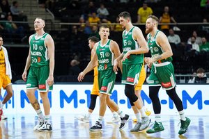 „Žalgiris“ turėjo prakaituoti, kad įveiktų „Gargždų“ pasipriešinimą