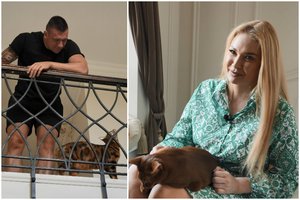 Po augintinių šunybės N. Bunkės vyrui teko keisti batus: atskleidė, ką remontuojant namus derino prie kačių poreikių