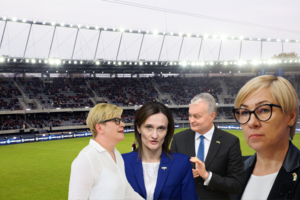 Lietuvos sporto šventę Kaune aptemdė politikų šešėlis: istorinis įvykis šalies viršūnių nesudomino