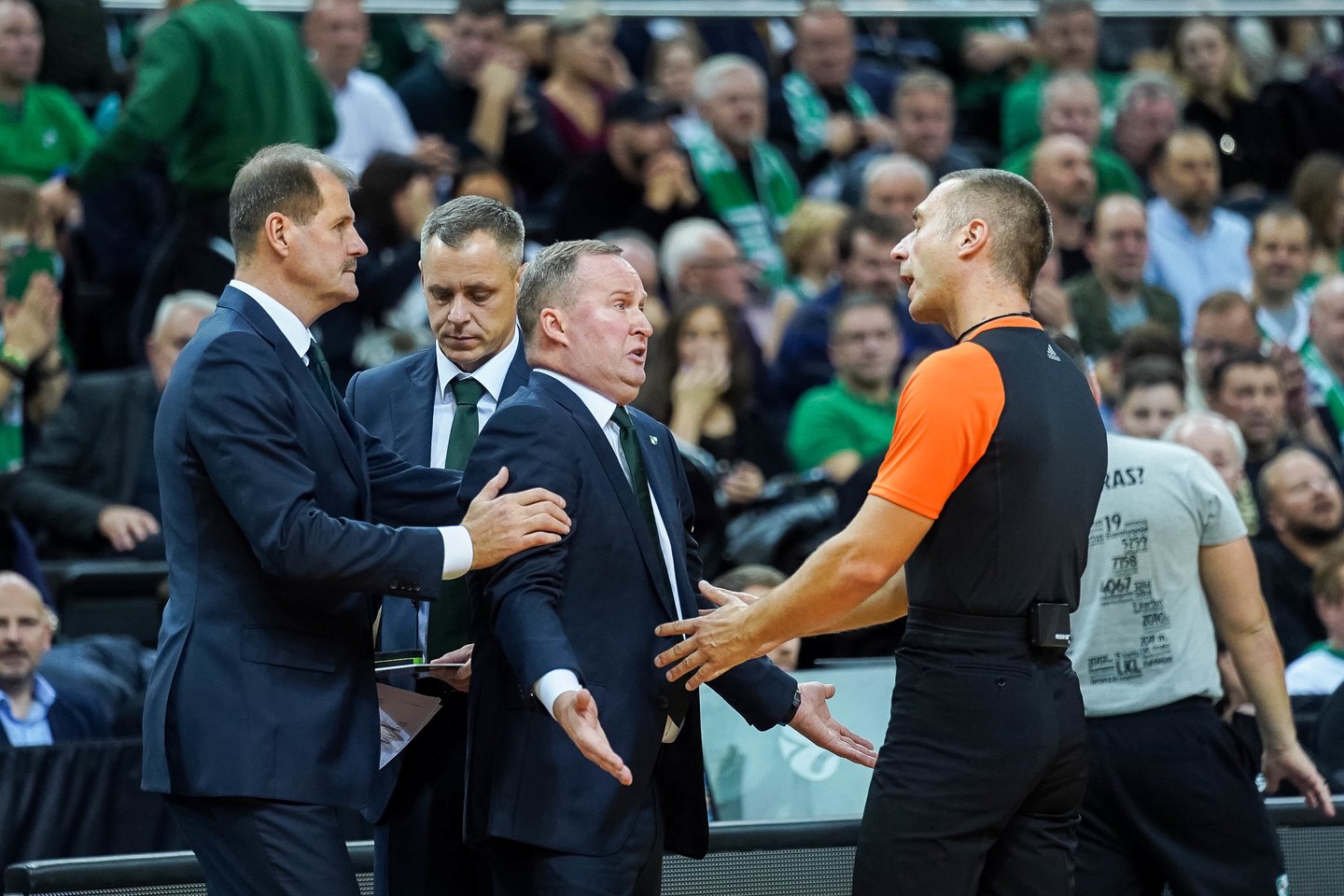 K.Maksvyčio kariauna iškovojo pirmąją pergalę Eurolygoje.<br>G.Bitvinsko nuotr.