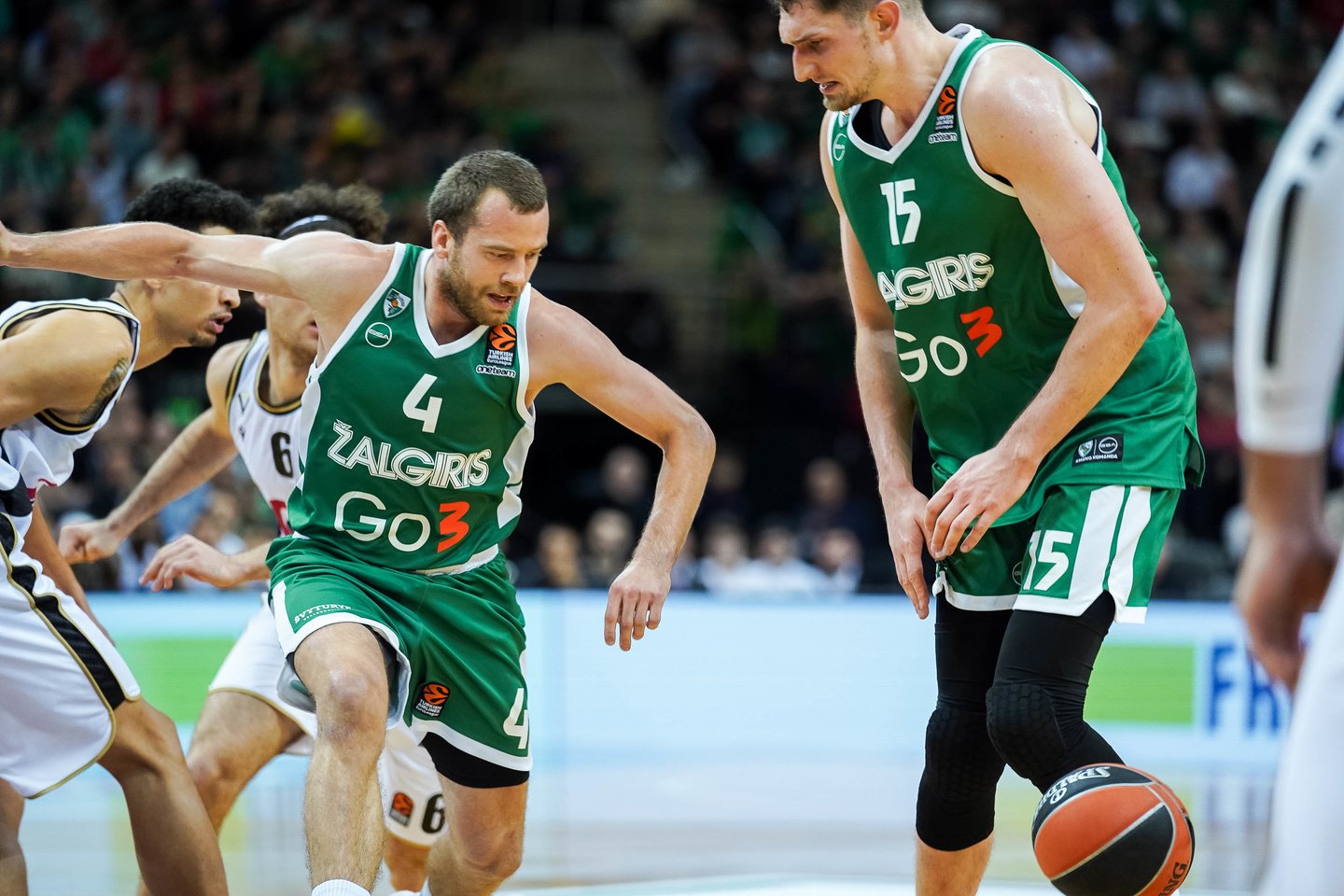 K.Maksvyčio kariauna iškovojo pirmąją pergalę Eurolygoje.<br>G.Bitvinsko nuotr.