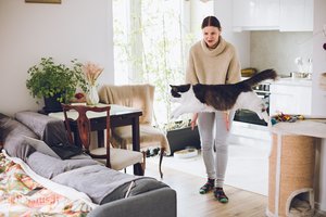 Namų direktoriumi ir puošmena tapęs Simba į lovą mėgsta parnešti dovanėlių