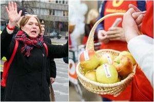 Savanoriauti atvykusi ir lauk išprašyta E. Švenčionienė sukėlė tikrą skandalą: paramos akciją teko nutraukti
