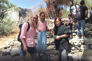 Lina Lužytė pristatė filmą apie pabėgėlius. Vaizdai iš jų stovyklos kelia šiurpą