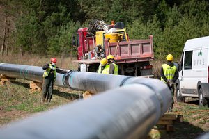 Lietuvos ir Lenkijos dujotiekis išbandytas maksimaliu pajėgumu