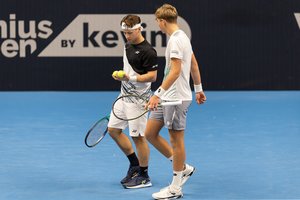 „Vilnius Open by kevin.“: R. Berankis ir E. Butvilas suklupo prieš italų duetą